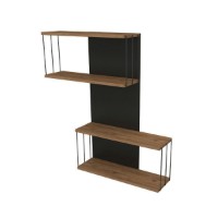 Настенная полка Hanah Home Destan Anthracite Pine фото №6 — интернет-магазин Desire.md