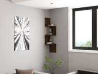 Raft de perete Hanah Home Zikzak Walnut imaginea #2 — magazin online Desire.md