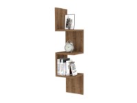 Raft de perete Hanah Home Zikzak Walnut imaginea #4 — magazin online Desire.md