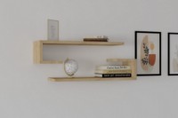 Set rafturi de perete Hanah Home Eldo Sapphire Oak imaginea #1 — magazin online Desire.md