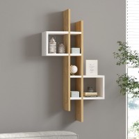 Настенная полка Hanah Home Emse Sapphire Oak White