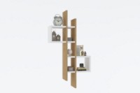 Настенная полка Hanah Home Emse Sapphire Oak White фото №3 — интернет-магазин Desire.md