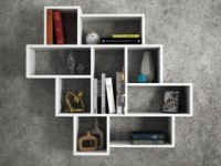 Настенная полка Hanah Home Parola White фото №5 — интернет-магазин Desire.md