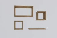 Set rafturi de perete Hanah Home Babi Sapphire Oak imaginea #4 — magazin online Desire.md