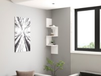 Raft de perete Hanah Home Zikzak White imaginea #2 — magazin online Desire.md
