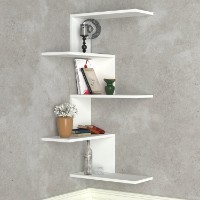 Raft de perete Hanah Home Caniko White imaginea #2 — magazin online Desire.md