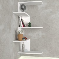 Raft de perete Hanah Home Caniko White imaginea #3 — magazin online Desire.md