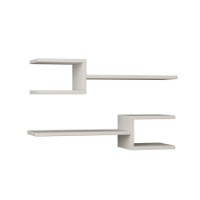 Set rafturi de perete Hanah Home Fork White imaginea #2 — magazin online Desire.md