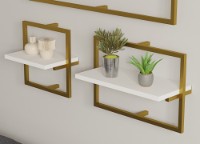 Set rafturi de perete Hanah Home Yeso White Gold imaginea #3 — magazin online Desire.md