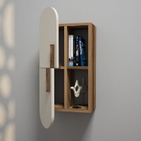 Raft de perete Hanah Home Rose Walnut Cream imaginea #2 — magazin online Desire.md