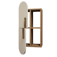 Raft de perete Hanah Home Rose Walnut Cream imaginea #4 — magazin online Desire.md