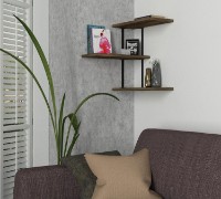 Raft de perete Hanah Home Frisbi imaginea #3 — magazin online Desire.md