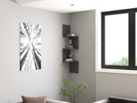 Raft de perete Hanah Home Zikzak Anthracite imaginea #2 — magazin online Desire.md