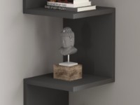 Raft de perete Hanah Home Zikzak Anthracite imaginea #3 — magazin online Desire.md
