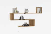 Настенная полка Hanah Home Penne Sapphire Oak фото №2 — интернет-магазин Desire.md