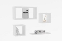 Set rafturi de perete Hanah Home Babi White imaginea #3 — magazin online Desire.md