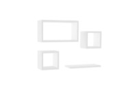 Set rafturi de perete Hanah Home Babi White imaginea #4 — magazin online Desire.md