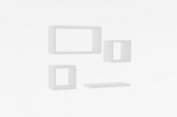 Set rafturi de perete Hanah Home Babi White imaginea #5 — magazin online Desire.md