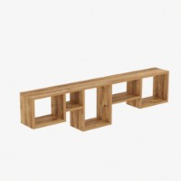 Настенная полка Hanah Home Amanos Pine фото №2 — интернет-магазин Desire.md