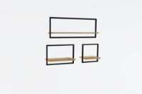 Set rafturi de perete Hanah Home Yeso Sapphire Oak imaginea #4 — magazin online Desire.md