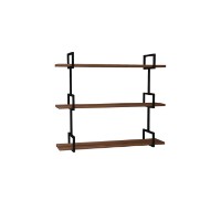 Настенная полка Hanah Home Uras Walnut фото №5 — интернет-магазин Desire.md