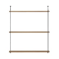 Raft de perete Hanah Home Armoni 3'lu Walnut imaginea #5 — magazin online Desire.md