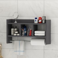 Raft de perete Hanah Home Asya Anthracite imaginea #4 — magazin online Desire.md