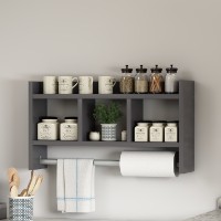 Raft de perete Hanah Home Asya Anthracite imaginea #7 — magazin online Desire.md