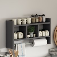 Raft de perete Hanah Home Asya Anthracite imaginea #9 — magazin online Desire.md