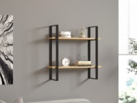 Raft de perete Hanah Home Buba Sapphire Oak Black