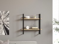 Raft de perete Hanah Home Buba Sapphire Oak Black imaginea #2 — magazin online Desire.md