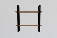 Raft de perete Hanah Home Buba Sapphire Oak Black imaginea #3 — magazin online Desire.md