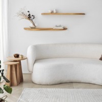 Комплект навесных полок Hanah Home Wavy 2 Oak фото №5 — интернет-магазин Desire.md