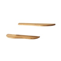 Комплект навесных полок Hanah Home Wavy 2 Oak фото №7 — интернет-магазин Desire.md