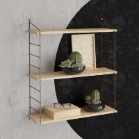 Настенная полка Hanah Home Armoni 3'lu Oak