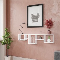 Raft de perete Hanah Home Amanos White