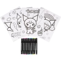 Раскраска для детей Kuromi Hello Kitty (KU00022)