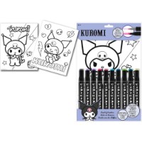 Раскраска для детей Kuromi Hello Kitty (KU00022) фото №2 — интернет-магазин Desire.md