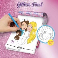 Carte de colorat pentru copii Lisciani Barbie Glitter Fun (13195) imaginea #2 — magazin online Desire.md
