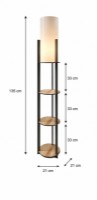 Торшер Opviq Radiante Oak фото №4 — интернет-магазин Desire.md