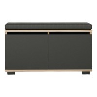 Обувница Hanah Home Drago Walnut Black фото №7 — интернет-магазин Desire.md