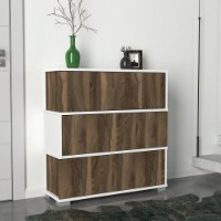 Обувница Hanah Home Napolyon White Walnut