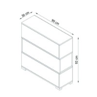 Обувница Hanah Home Napolyon White Walnut фото №7 — интернет-магазин Desire.md