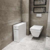 Dulap baie Hanah Home Calencia White imaginea #2 — magazin online Desire.md
