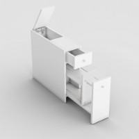 Dulap baie Hanah Home Calencia White imaginea #4 — magazin online Desire.md