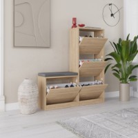 Обувница Hanah Home Dude Oak фото №2 — интернет-магазин Desire.md