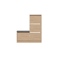 Обувница Hanah Home Dude Oak фото №4 — интернет-магазин Desire.md