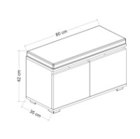 Rafturi pentru pantofi Hanah Home Drago White imaginea #11 — magazin online Desire.md