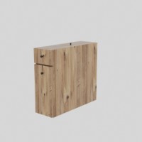 Dulap baie Hanah Home Calencia Oak imaginea #3 — magazin online Desire.md