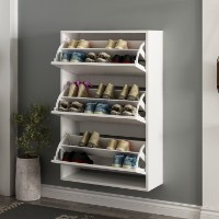 Rafturi pentru pantofi Hanah Home Lupa 3 White imaginea #2 — magazin online Desire.md